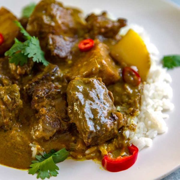 Coconut Beef Curry Stew Recipe