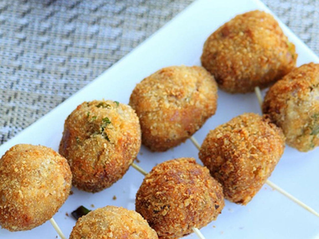 Crispy Fried Tuna Balls Recipe