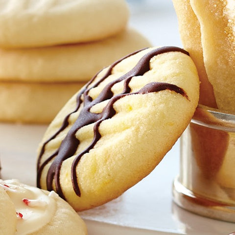 Mint Chocolate Chip Shortbread Recipe