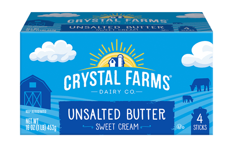 Crystal Farms Unsalted Butter