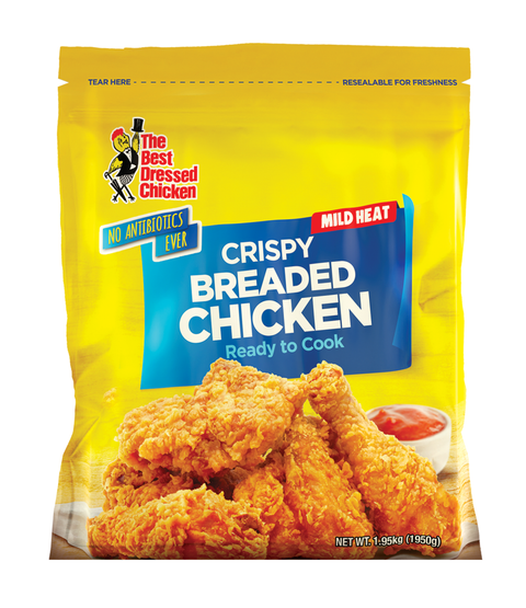 Best Dressed Breaded Chicken Pieces