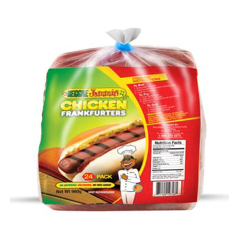 Reggae Jammin Chicken Frankfurters