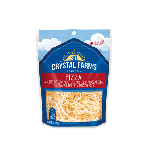 Crystal Farms Pizza Blend Shredded Cheese