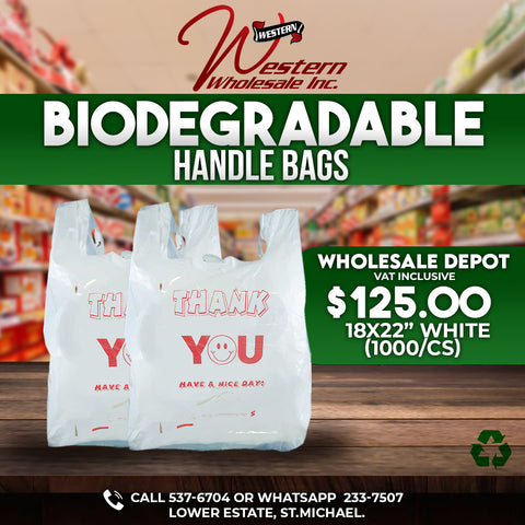 Biodegradable Handle Bags