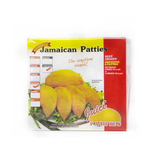 Juici Jamaican Patties - Baked 6 pack box