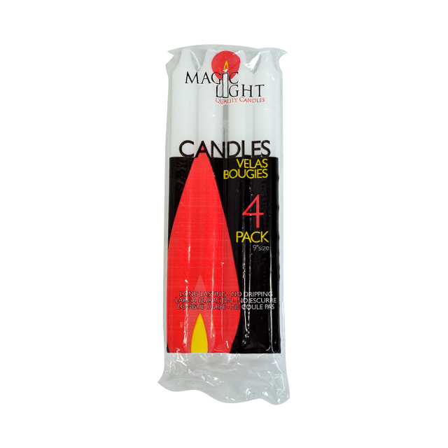 Dinner Candles Flow Pack 9”